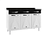 BALCAO TRIPLO 1,2M 3GV C/ TAMPO INOX STAR NEW - TELASULO - Imagem 1