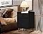 MESA DE CABECEIRA 1313 LUXO PRETO - JB BECHARA - Imagem 1
