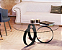 MESA DE CENTRO 8060 LUXO PRETO FOSCO - JB BECHARA - Imagem 1
