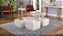 MESA DE CENTRO EDEN 1,30M OFF WHITE BRILHO - RUDNICK - Imagem 3