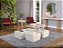 APARADOR EDEN 1,60M OFF WHITE BRILHO C/ AVELA - RUDNICK - Imagem 5