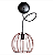 LUSTRE ARAMADO COBRE 1L 210X180MM - Imagem 1