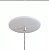 LUSTRE ALUMINIO CONE BRANCO 1L 152X260MM - Imagem 3