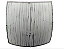 PLAFON VIDRO QUADRADO MODELO LISTRADO - Imagem 1