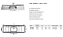 PIA DE COZINHA INOX 1,8M - GHELPLUS CUBA 1800X560 N2-135 - Imagem 1