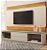 RACK E PAINEL LINCOLN PROVINCIA OFFWHITE/CINAMOMO/NATURAL - Imagem 1