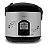 PANELA ARROZ BRITANIA PRIME PA12 PRETO/PRATA 127V - 066401069 - Imagem 1