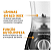 LIQUIDIFICADOR MONDIAL L-550 550W PRETO 110V - Imagem 3