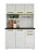 KIT TRIPLO 1,05M DIAMANTE NEW SMART BRANCO C/TAMPO 1GV 3P - TELASUL - Imagem 2