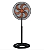 VENTLADOR VENTISOL COLUNA 50CM  TURBO PREMIUM - BRONZE/PRETO - Imagem 1