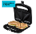 SANDUICHEIRA ELETRICA BLACK+DECKER 127V PTO-INOX - Imagem 1