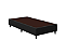 BASE SOMMIER - SOLTEIRO - CORINO PRETO 0,30X1,88X0,88 - ORTOBOM - Imagem 1