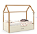 CAMA KIDS MATIC LIV LAQUEADO OFF WHITE/FREIJO - Imagem 1