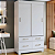ROUPEIRO HENN BRIZ FLEX COLOR 2P 4GV BE25-66 - BRANCO - Imagem 3