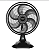 VENTILADOR DE MESA BRITANIA MAXX FORCE 40CM BVT400 - PRETO - Imagem 1