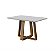 MESA BENNETT 4 CADEIRAS OLIVE - 1.15 C/ VIDRO NATURAL/OFF-WHITE - PROVINCIA - Imagem 3