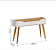 APARADOR ARC IMCAL 1,36M OFF WHITE/NATURE - IMCAL - Imagem 3