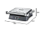 GRILL ELETRICO BLACK+DECKER GOURMAND GRIS C/ ABERTURA 180 GRAUS - Imagem 3