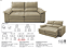 SOFA SUPREMO 3LUG VELUDO JOLY AZUL - GRALHA AZUL ESTOFADOS - Imagem 2