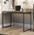 MESA SECRETARIA 1,18M KAPPESBERG - LINHA INDUSTRUAL - FREIJO/PRETO FOSCO - Imagem 1