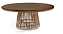 CONJUNTO CHICAGO BEGE - MESA 1,85M + 6 CADEIRAS - ART FERRO - Imagem 1