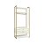 ARMARIO ALTO CLOSET OFF WHITE / DOURADO - KAPPESBERG - Imagem 1