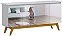 BUFFET IMCAL CLASSIC 4P C/ ESPELHO BRANCO ACETINADO - Imagem 1