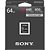 Cartão de Memória Sony XQD 64GB Série G 440-400MB/s - Imagem 2