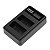 Carregador Inteligente USB Duplo para Baterias Fujifilm NP-W126 - Imagem 5