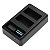 Carregador Inteligente USB Duplo para Baterias Fujifilm NP-W126 - Imagem 2