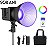 Iluminador de LED Sokani X100 RGB com Refletor e Fonte AC - Imagem 1