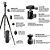 Tripé de Alumínio Vidpro AT-72 VentureMaxx até 1,83m 9Kg com Ball Head - Imagem 5