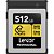 Cartão de Memória Lexar CFexpress 4.0 Tipo B 512GB Professional GOLD - Imagem 1