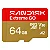 Cartão de Memória microSD SanDisk Extreme GO 64GB A2 V30 U3 - Imagem 1