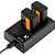Kit de 2 Baterias K&F Concept NP-FW50 com Carregador Duplo para Sony - Imagem 1