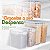 Conjunto 15 Potes Heméticos Plástico BPA-Free - Imagem 2