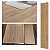 Kit 36 Pisos Vinílico Autocolante Régua Madeirado 1,8mm 5m² - Imagem 6