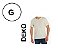 CAMISETA POLIESTER OFF WHITE TAM TAM G DEKO - Imagem 1