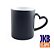 CANECA MAGICA ALÇA CORAÇÃO FOSCA PRETA 325ML JKB - Imagem 1