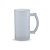CANECA CHOPP VIDRO FOSCA JATEADA 475ML JKB UND - Imagem 1