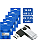 PENDRIVE TWIST 2 16GB PD588 MULTI MULTILASER C/5 UNDS - Imagem 1