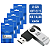 PENDRIVE TWIST 2 8GB PD587 MULTI MULTILASER C/5 UNDS - Imagem 1