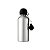 SQUEEZE ALUMINIO PRATA TAMPA BOLINHA/MOSQUETAO 500ML - Imagem 1