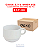 XICARA S/PIRES 180ML BRANCA C/CX DEKO CX48 - Imagem 1