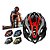 CAPACETE BIKE GTS OUTMOULD C/LED PT/RS FOSCO TAM G - Imagem 2