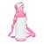 GARRAFA TERMICA INFANTIL BRANCO COM ROSA 350ML DT - Imagem 1