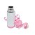 GARRAFA TERMICA INFANTIL BRANCO COM ROSA 350ML DT - Imagem 2