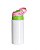 SQUEEZE INFANTIL 600ML TAMPA CLICK VERDE/ROSA DT - Imagem 1