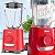 LIQUIDIFICADOR OSTER OLIQ501 JARRA VIDRO 127V 1000W VERMELHO - Imagem 2