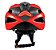 CAPACETE BIKE GTS RACING PRETO/VERMEL TAM G - Imagem 2